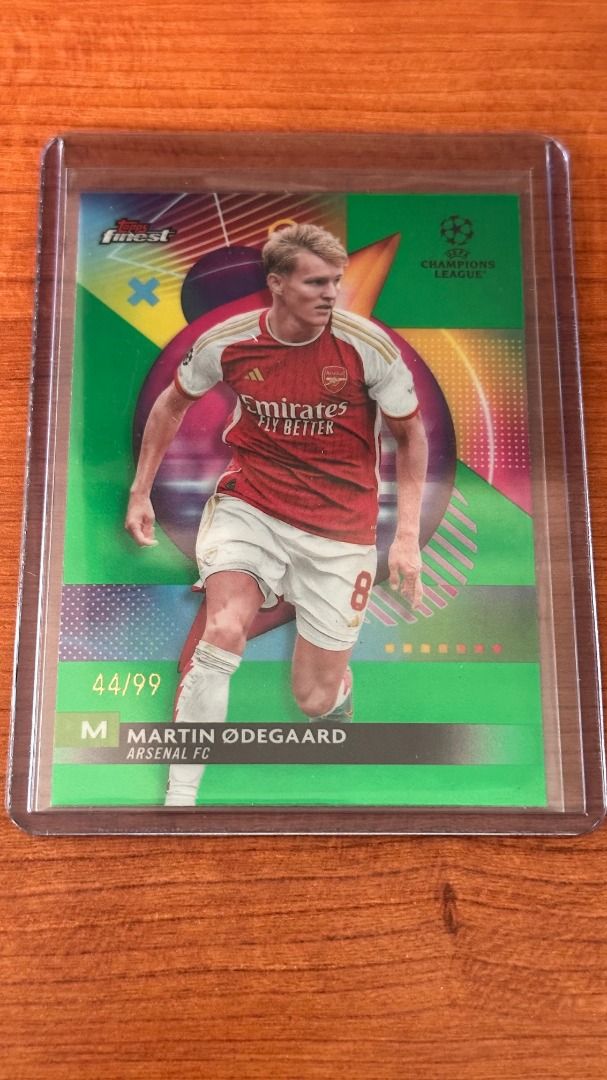 限/99】2023-24 Topps Finest Uefa Club Competitions Martin Odegaard 