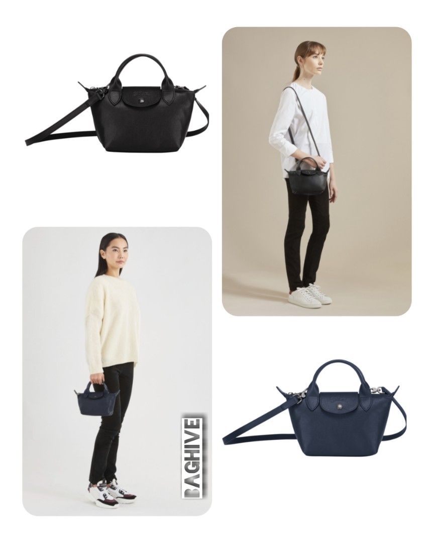 LONGCHAMP SALE LE PLIAGE MINI CUIR TOP HANDLE XS Women s Fashion Bags Wallets Clutches on Carousell