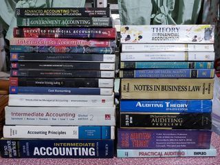 ACCOUNTING BOOKS FOR SALE (Price starts at P100)