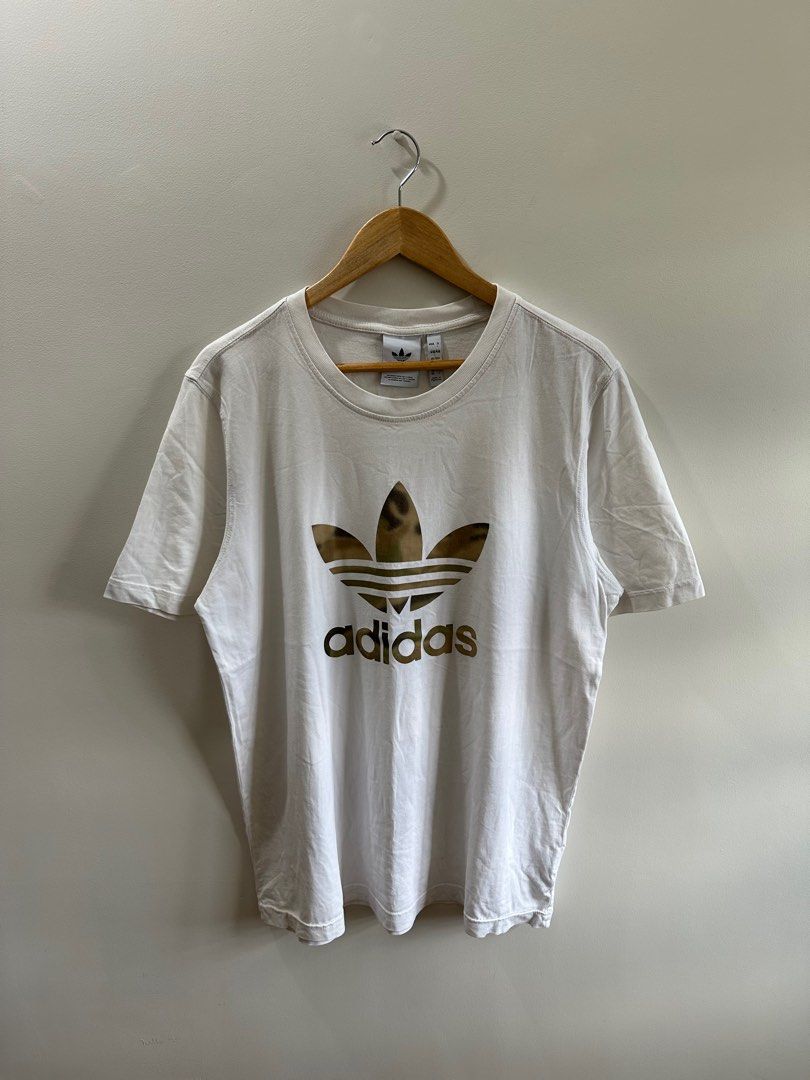 Adidas Camo Trefoil Tee Men s Fashion Tops Sets Tshirts Polo Shirts on Carousell