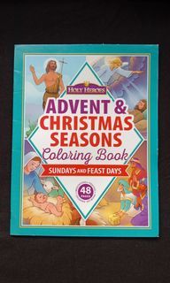 Advent and Christmas Seasons Coloring Book