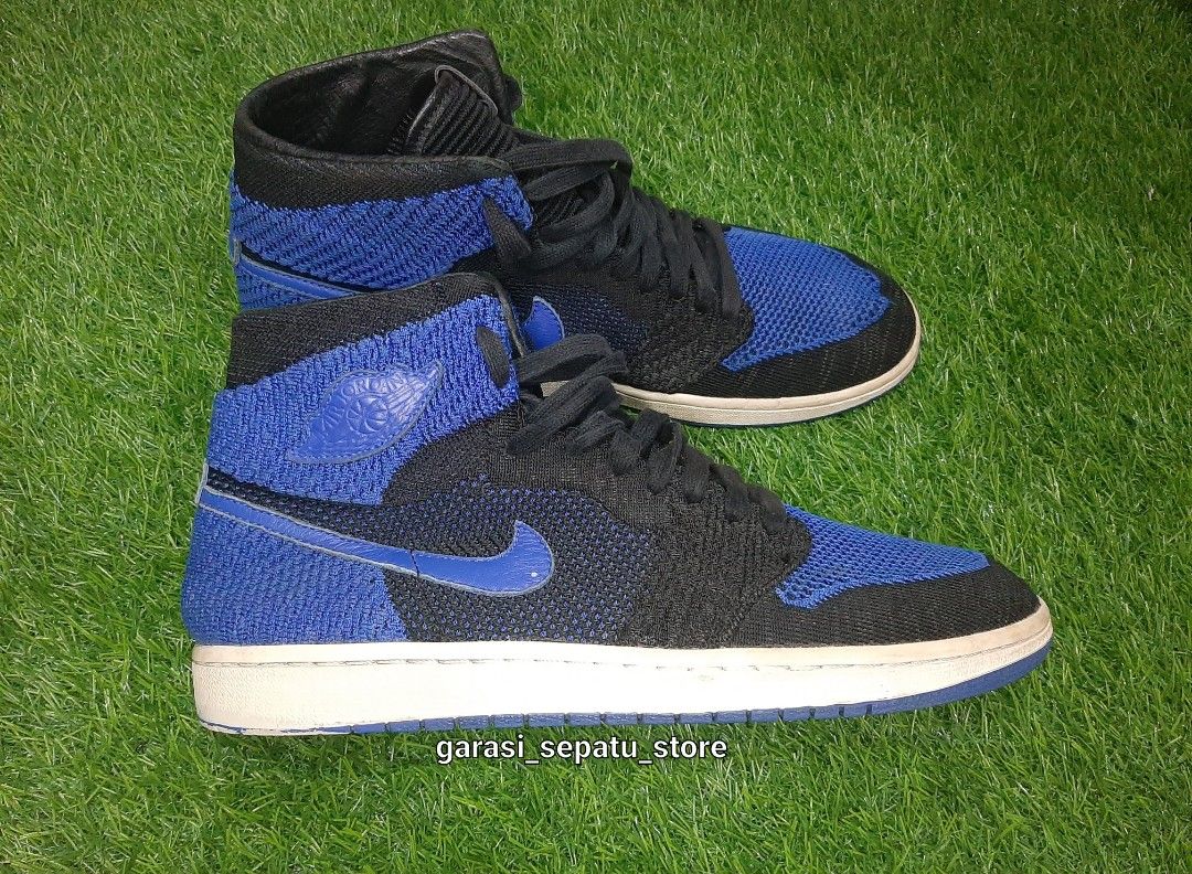 jordan 1 flyknit royal blue