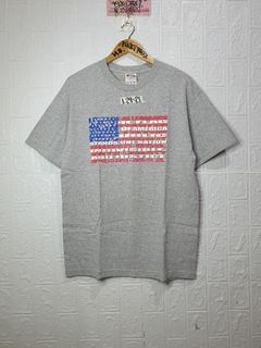 american flag designed tee by murina vintage (heavy cotton)