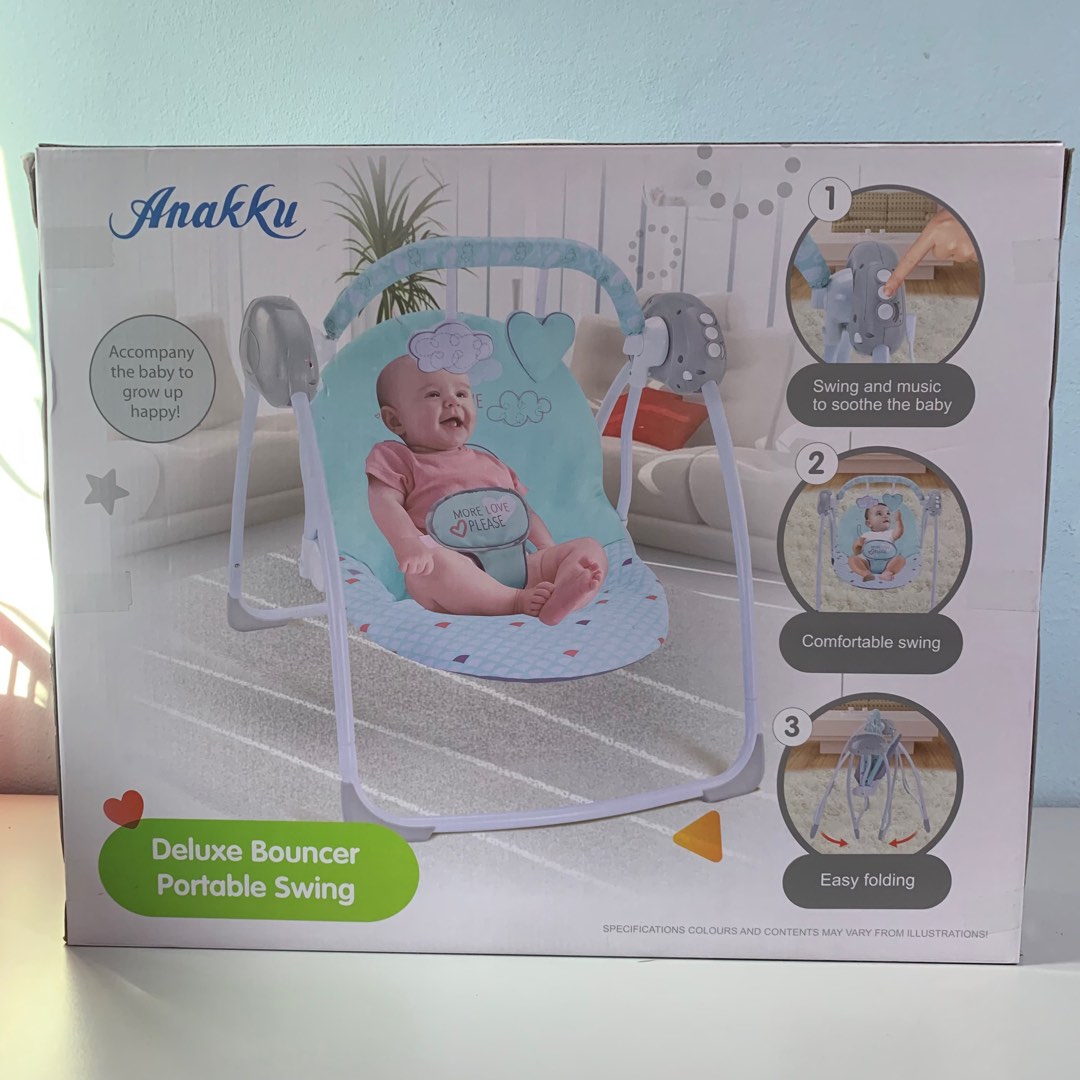 Deluxe bouncer portable swing cheap