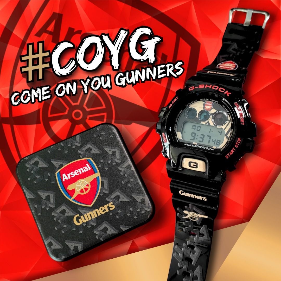 Arsenal Custom Design for DW-6900 G Shock Watch Custom G Shock
