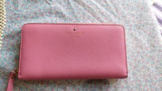 Auth. Kate spade long wallet