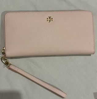 Authentic Baby Pink Tory Burch Wallet