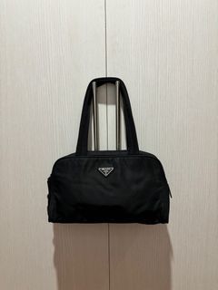 Authentic Preloved Prada Nylon Shoulder Bag Black