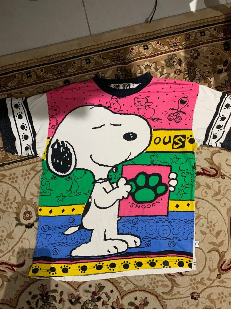 snoopy running shirt