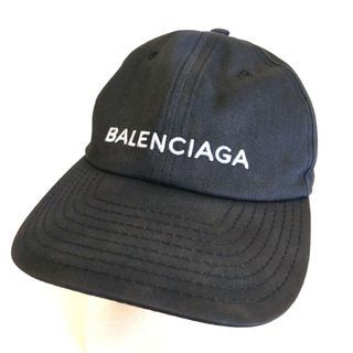 Balenciaga logo embroidered with belt hardware baseball cap