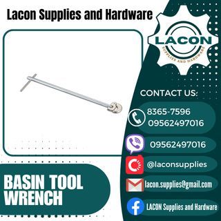 BASIN TOOL WRENCH