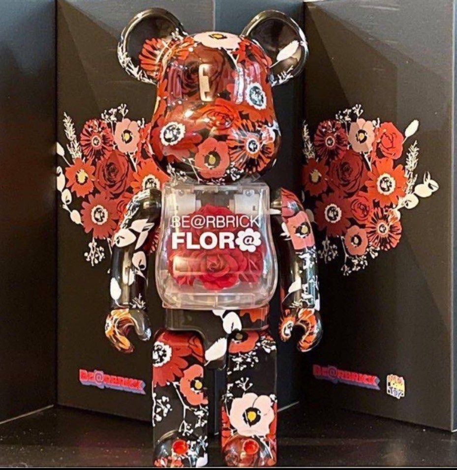 Bearbrick Flora 400%