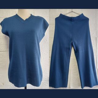 BKK knitted coords (Navy blue-Freesize)