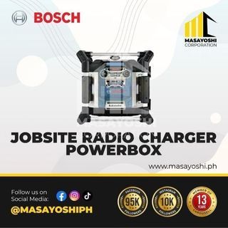 Bosch GML 50 Jobsite Radio Charger Powerbox 360 | Power Supply | Charger | Bosch