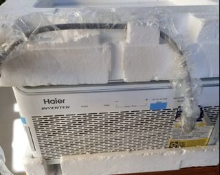 Brand New Haier Eco Cool Inverter Window Type 1.0HP Aircon