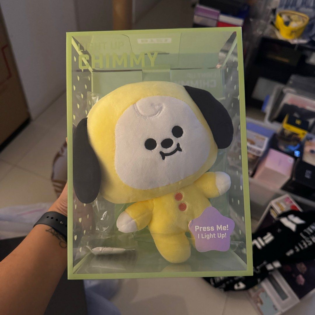 BT21 LIGHT UP CHIMMY, Hobbies Toys, Memorabilia Collectibles