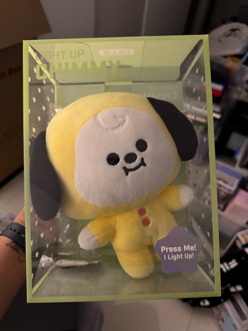 BT21 LIGHT UP CHIMMY, Hobbies Toys, Memorabilia Collectibles