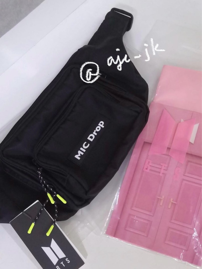 アイドルグッズ HOUSE OF BTS Hip Sack MICDROP HIPSACK（House of BTS Pop Up Store Official Mic Drop