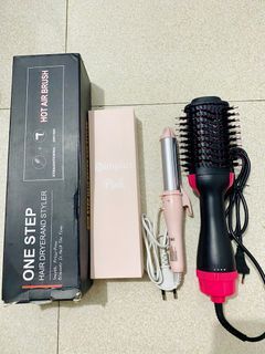 BUNDLE ‼️ Hair Dryer and Simplus 2-in-1 Hair Curling and Straightening Iron