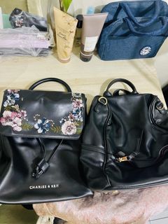 Bundle! Buy 1 take 1! (charles and keith backpack)