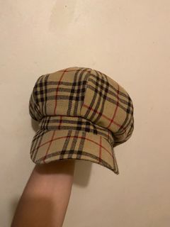 Burberry Inspired Beret Cap