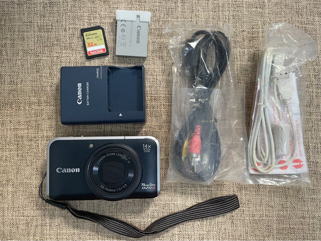 Canon SX210 IS, Photography, Cameras on Carousell