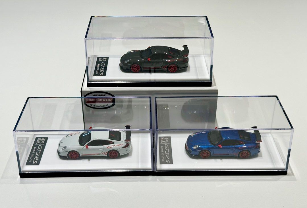 Car's Lounge 1/64 Porsche 911 (997.2) GT3 RS Aqua Blue