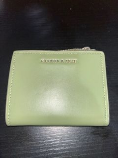 Charles & Keith green wallet