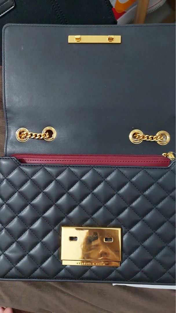 Charles and keith bag FREE SF (Category: Shoulder Bags) located in Noveleta. Submitted by declutteringsitita (Listing ID 1310575870, Image 2). Description: Authentic.