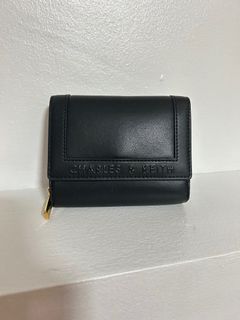 Charles and keith black wallet