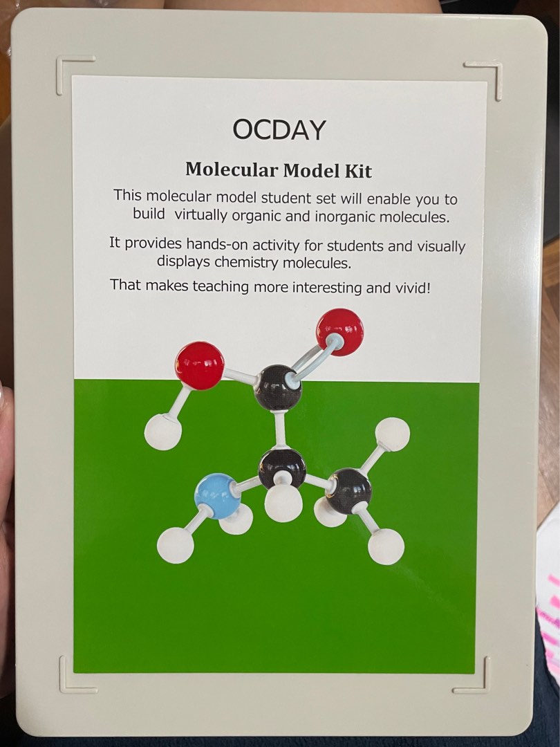 Chemical Molecular Model Kit, Hobbies & Toys, Toys & Games on Carousell