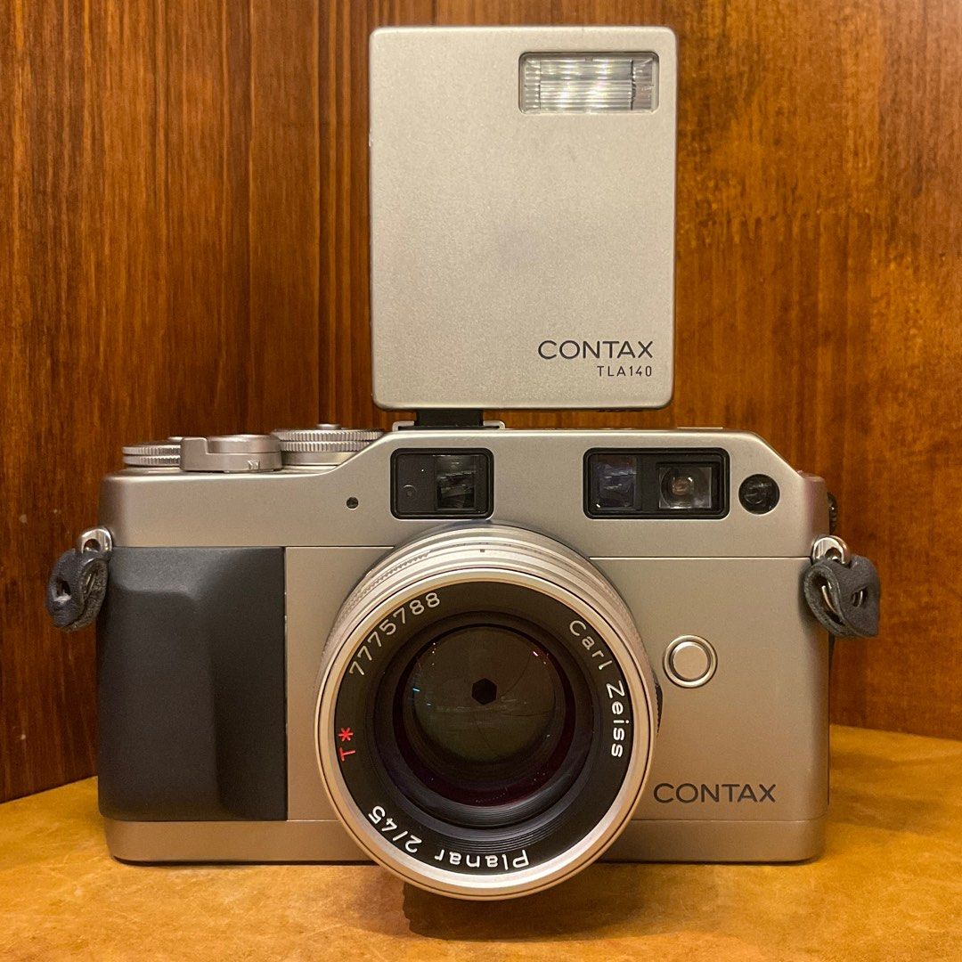 CONTAX G1 シルバー フィルムカメラ TLA 140 CONTAX G1 シルバー フィルムカメラ TLA 140