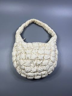 COS - Mini Quilted Bag Cream Rare Color