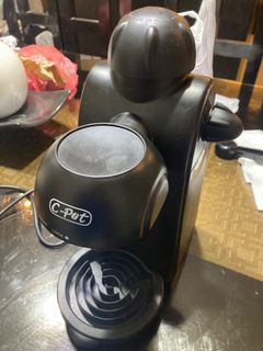 C-pot 5 bar pressure personal espresso coffee machine maker steam + milk frother