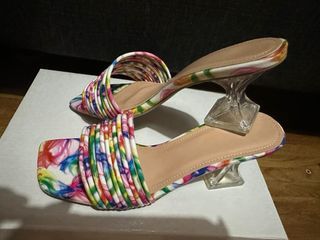 Crystal Heels Sandals
