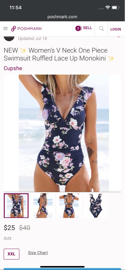 Cupshe swimsuit size chart new arrivals