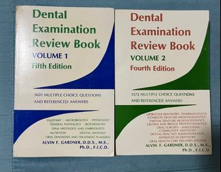 Dental Examination Review Book Volume 1 & 2