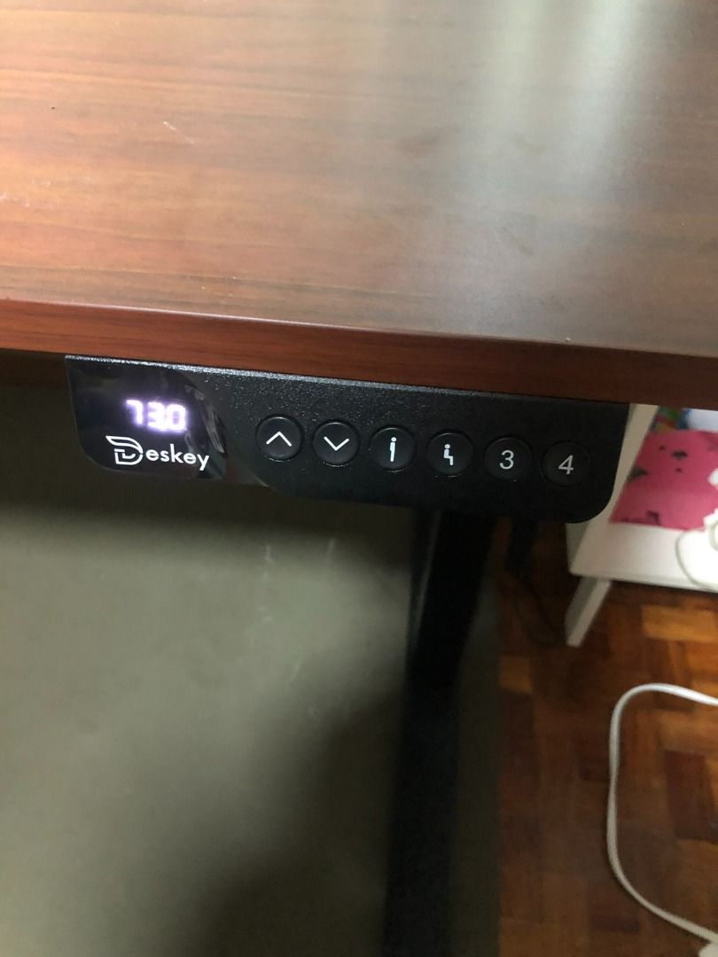 Deskey E150 Essential Electric Standing Desk, Furniture & Home Living ...