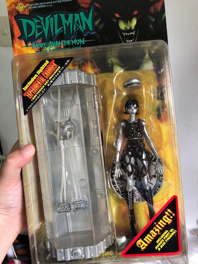 Devilman tollg symbiotic mico action figure (Category: Figurines & Statues) located in Cainta. Submitted by dopethrifts.ph (Listing ID 1310512818, Image 1). Description: Sealed.