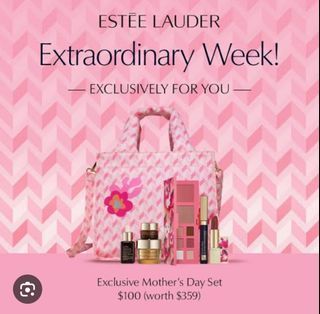 Estee Lauder Makeup and Skincare Gift Set with Bag