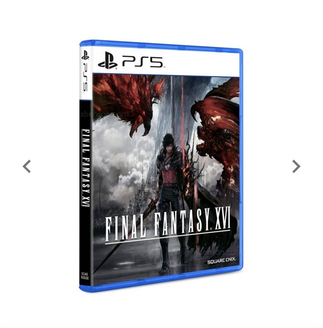 FF XVI (Final Fantasy 16) (Category: PlayStation) located in Muntinlupa City. Submitted by serene_ven (Listing ID 1310496886, Image 2). Description: In good condition. English version. pick up only.