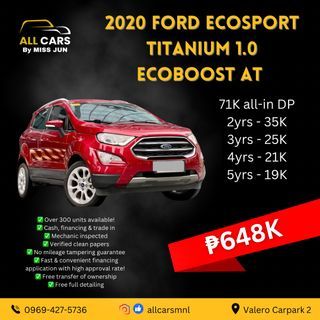 Ford Ecosport Titanium 1.0 Ecoboost Auto