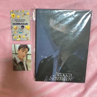 [FREE SHIPPING] DK Attacca Target Exclusive POB PC + Carat Version Album Unsealed RPC CD Binder Coll Book SEVENTEEN SVT Official