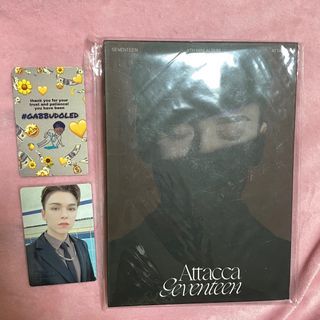 [FREE SHIPPING] Vernon Attacca Target Exclusive POB PC + Carat Version Album Carver VN Unsealed RPC CD Binder Coll Book SEVENTEEN SVT Official