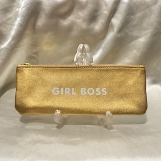 Fringe Gold Girl Boss Cosmetic Pouch