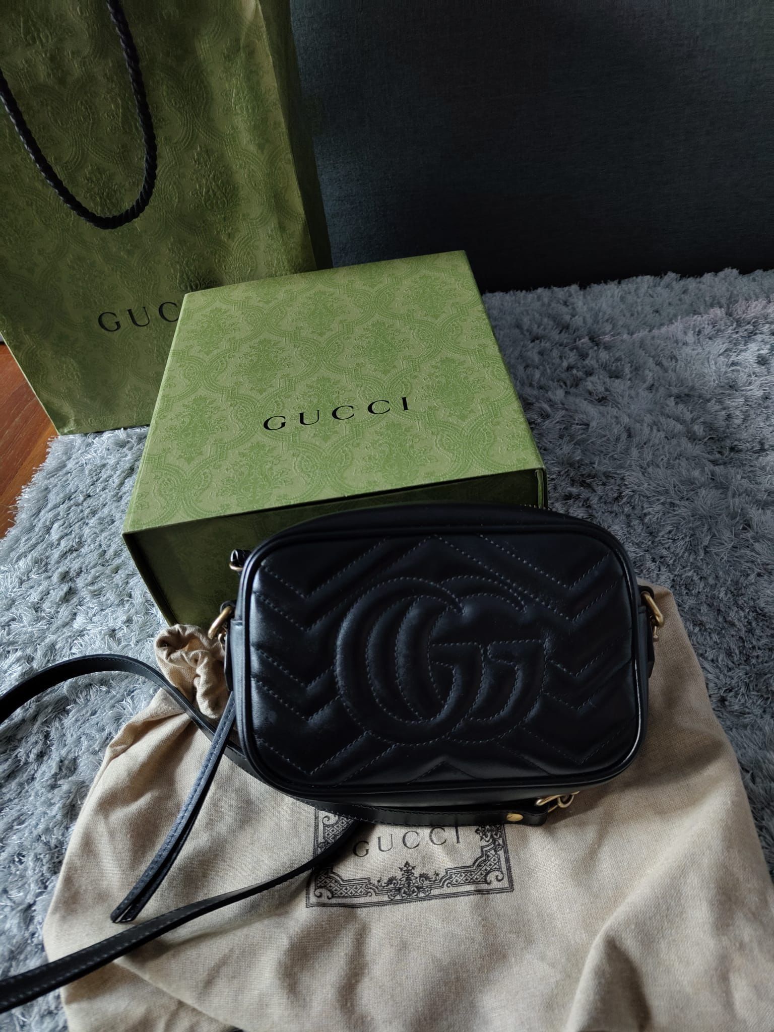 Gucci camera bag used cheap