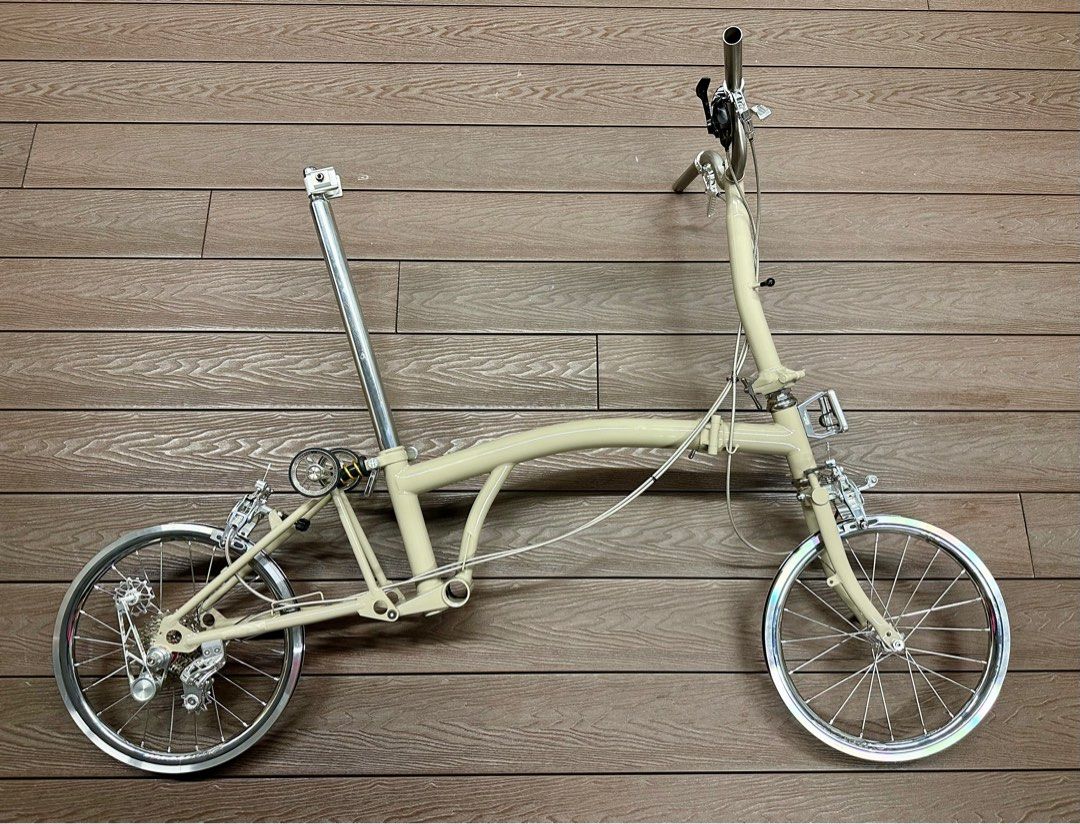 Brompton ivory titanium 2025