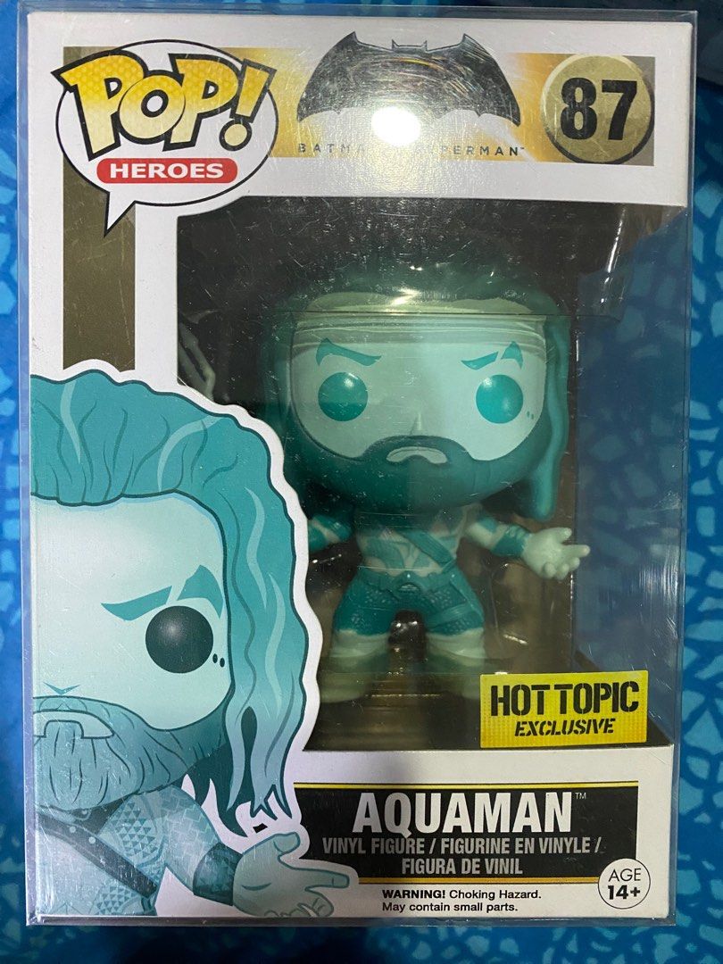 Funko Pop Aquaman (87) (Category: Designer & Blind Box Toys) located in Makati City. Submitted by declutterphilia (Listing ID 1310587819, Image 1). Description: .