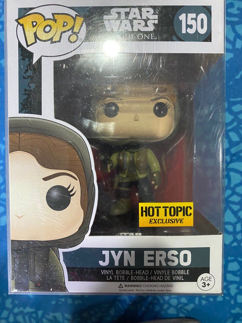 Funko Pop Star Wars Jyn Erso (150) (Category: Designer & Blind Box Toys) located in Makati City. Submitted by declutterphilia (Listing ID 1310586935, Image 1). Description: .