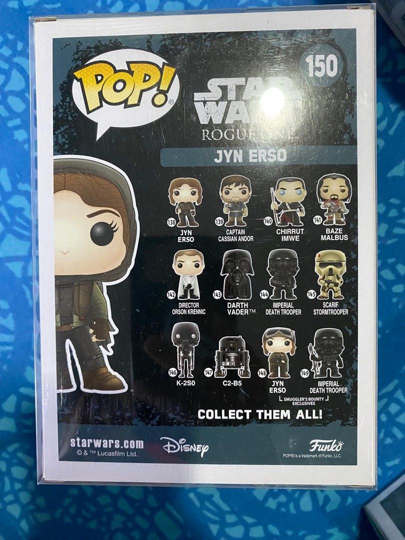 Funko Pop Star Wars Jyn Erso (150) (Category: Designer & Blind Box Toys) located in Makati City. Submitted by declutterphilia (Listing ID 1310586935, Image 3). Description: .